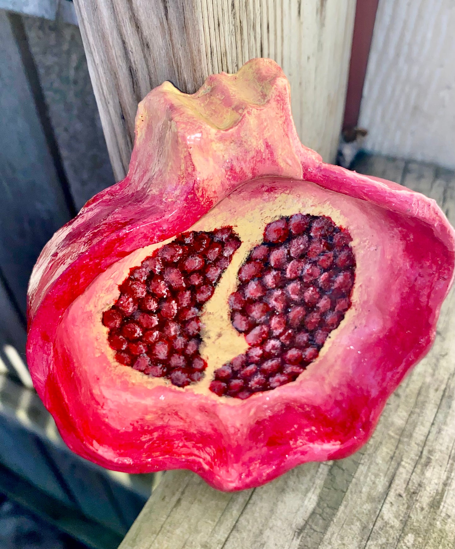 Ceramic Pomegranate Ashtray