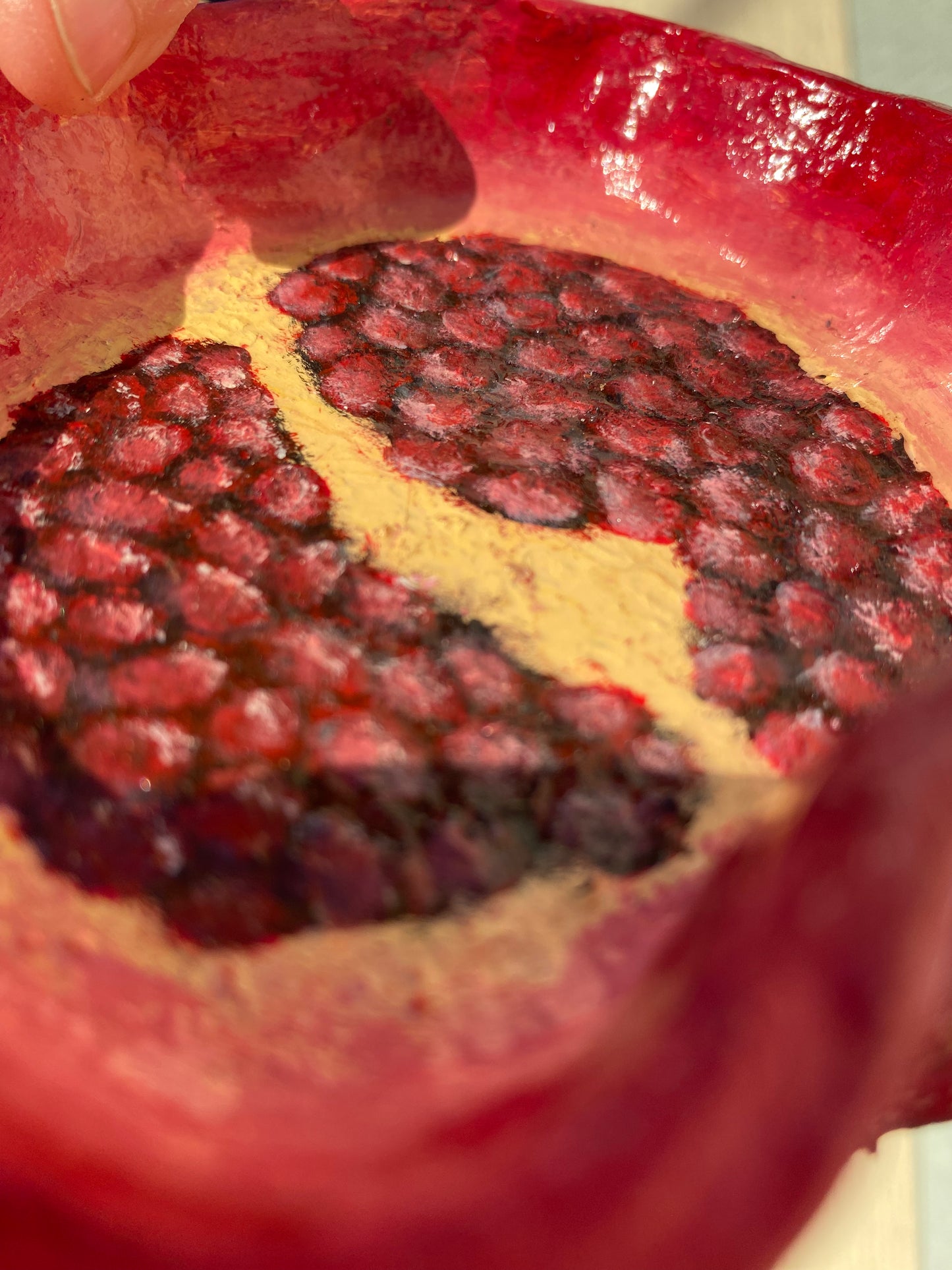 Ceramic Pomegranate Ashtray