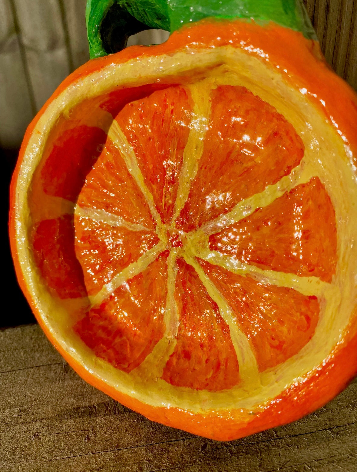 Orange Ash Tray